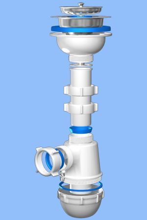 А-0150 Сифон АНИ ГРОТ 3 1/2х40