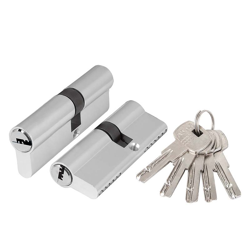Цилиндровый механизм AZ2000Key60 хром