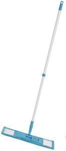 Швабра плоская насадка микрофибра голубая Р-905В Залел