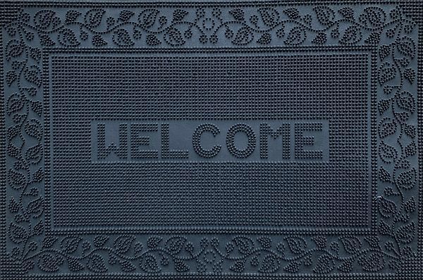 Коврик резиновый PIN MAT 45х75 (добро пожаловать)