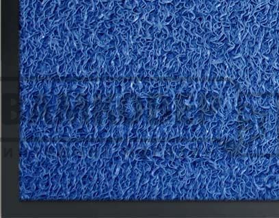 Коврик Спагетти Делюкс 50х80 синий