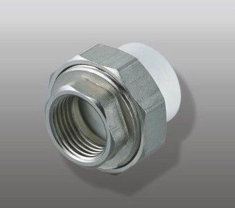 Муфта разъемная F 101.2005 (HJ 20*3/4F PN25) ППР-латунь (американка)(уп.5шт.)