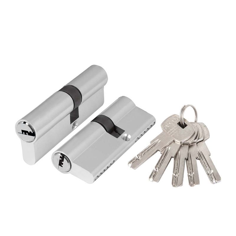 Цилиндровый механизм AZ2000Key80 хром
