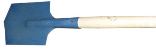 Лопата автомобилиста эмалированная ЛА-2 с дерев.черенком (упак. 5 шт.)