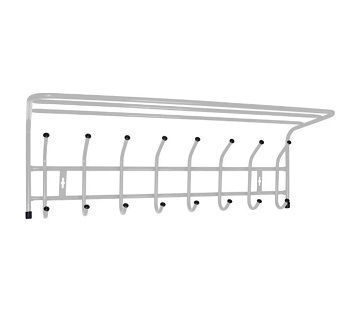 Вешалка настенная ВПТ8М/МС (матовый серый) Ника