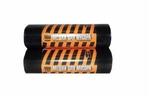 Мешки для мусора 160л. "Полосатик", особопрочные, рулон 10шт.