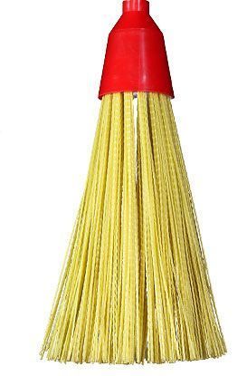 Метла пластиковая круглая большая с колпаком №10 ВИР