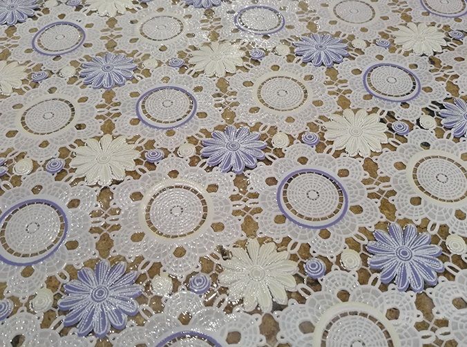 Клеенка ажурная "Лейс" 119В  (1,32х22м)