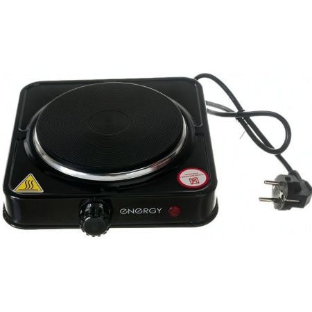 Электроплитка ENERGY EN-901В (1конф. 1,0кВт, диск) черн.