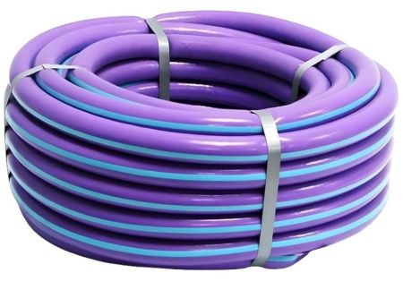 Шланг арм d=3/4" 25м GARNET 3х-слойный фиолетовый с голубой полосой (Лаванда)