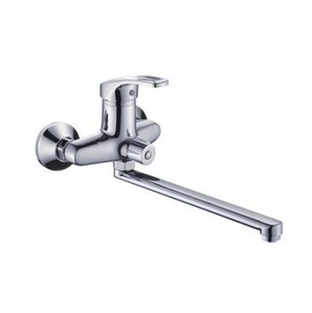 Смеситель для ванны и умывальника монокомандный белый Potato P 30167-7