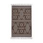 Коврик из хлопка 60*120 крем./сер. UK70531 Kilim Usak