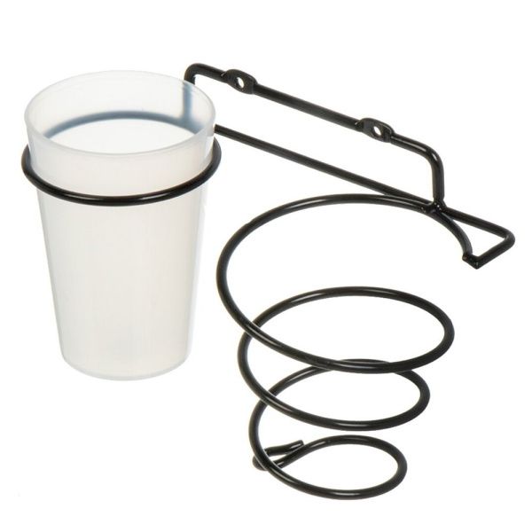 Настенный  стакан с держателем для фена P28-6 (28 серия)