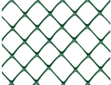 Заборная решетка З-40 (1,5х10м) ячейка 40х40мм зел/хаки