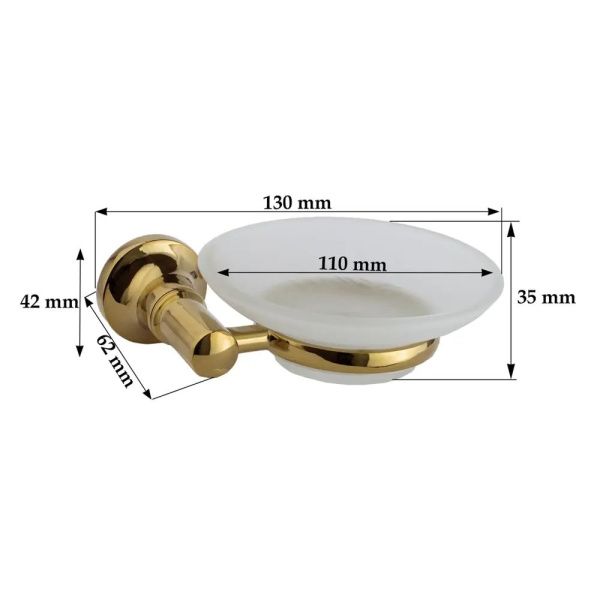 Настенная мыльница P1902 (19 серия)