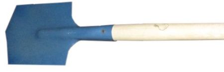 Лопата автомобилиста эмалированная ЛА-2 с дерев.черенком (упак. 5 шт.)