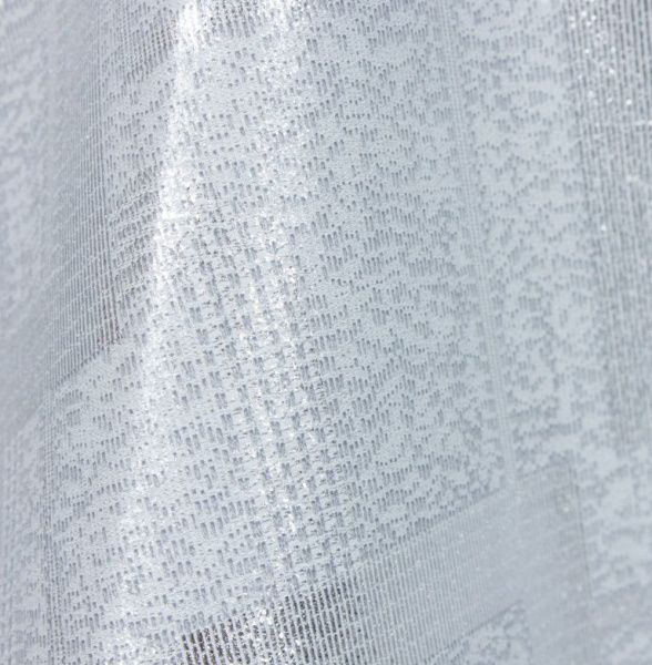Клеенка на тк.основе "Аурум" Серебряный квадрат (1.40х20м)