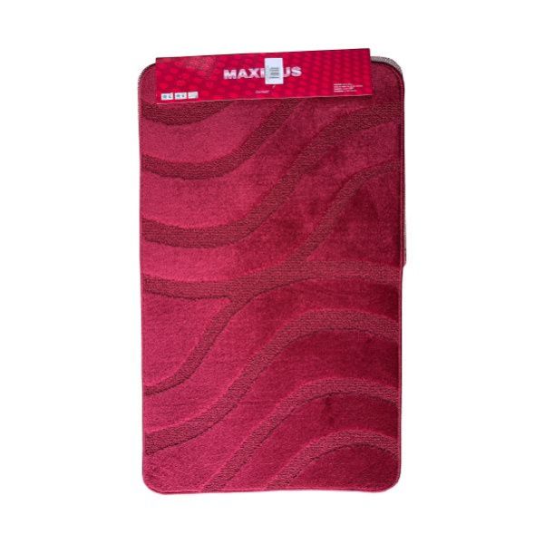 Набор ковриков Maximus (2предмет) 60х100/50х60см 597 бордовый