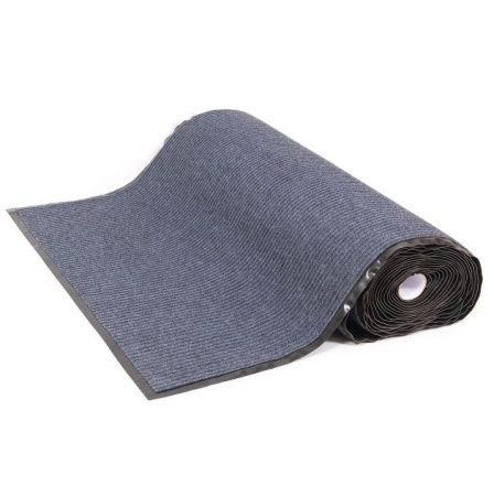 Напольная дорожка ворсовая влаговпитывающая 0,9*15м серая