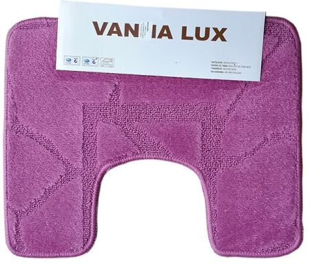 Коврик Vanna Lux туалет (1предмет) 40х50 см сирень