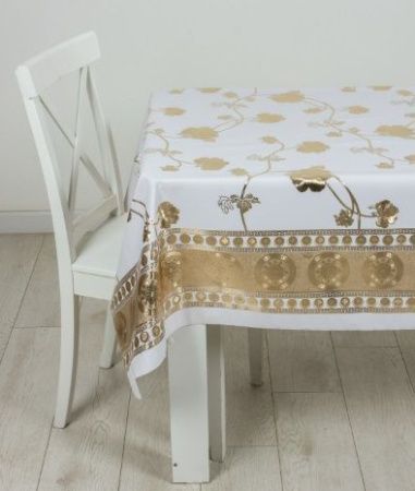 Клеенка на тк.основе "Аурум Колор" Золото скифов (1.40х20м)