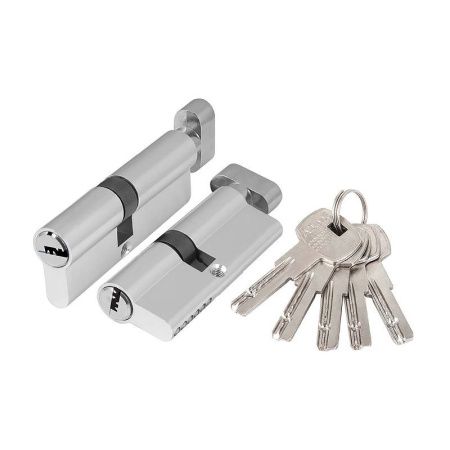 Цилиндровый механизм AZ2002Knob70 хром