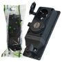 Колодка ОУ двойная 2гн. с загл. каучук 2P+PE 1x16A 220-240V IP44 черн. (Турция) E1M