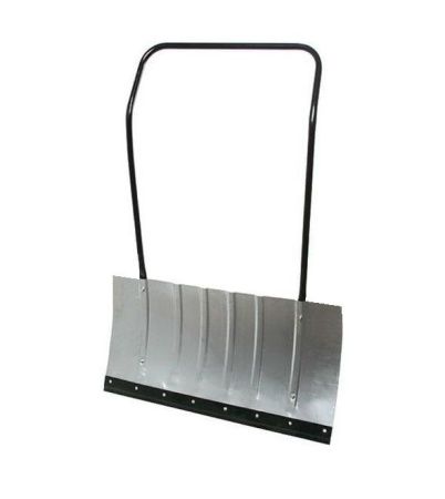 Лопата (движок, скрепер) для снега 750х430 формованный оцинк. с мет.накл с П-образн.ручкой