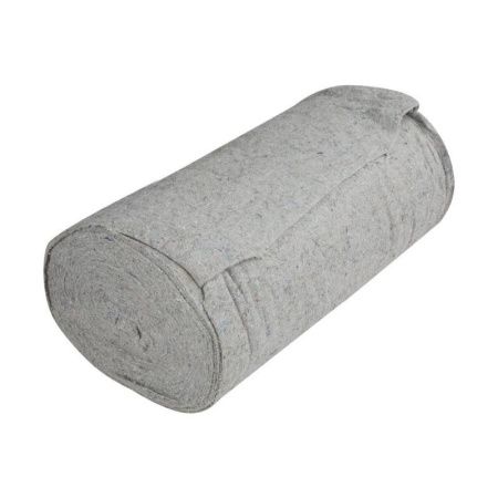 Полотно холстопрошивное шир. 1,5 м. пл.180-200 (рулон 50м) СЕРОЕ