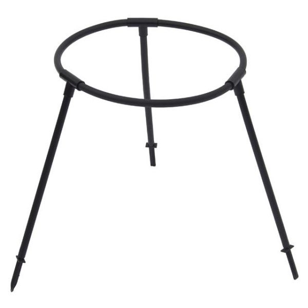 Кустодержатель "Роза" d48хh70см. черн. пластик