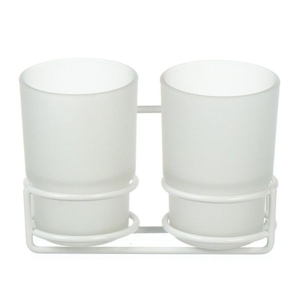 Настенный двойной  стакан   P29-7 (28 серия)