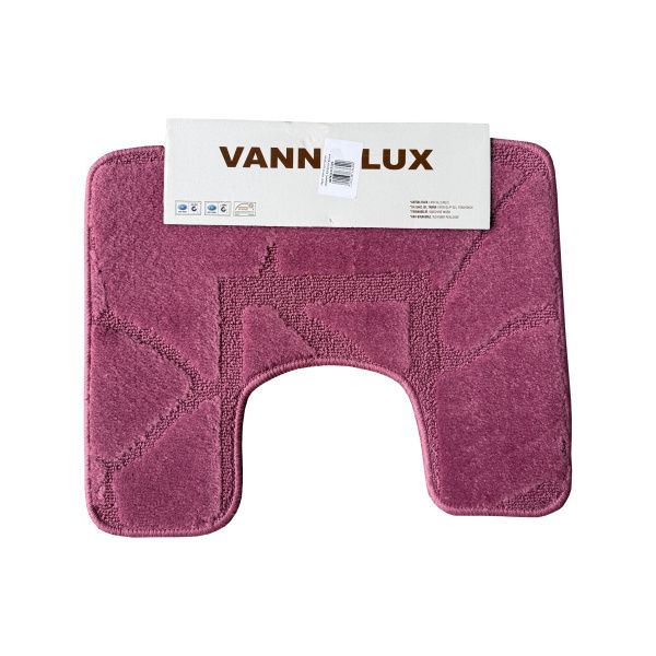 Коврик Vanna Lux туалет (1предмет) 40х50 см вишня