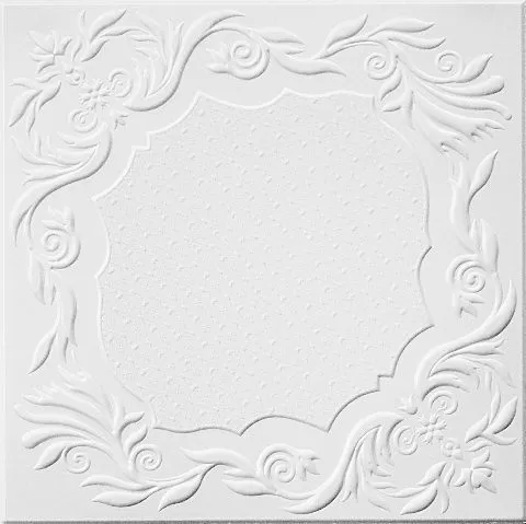 Плитка потолочная белая ламинированная Солид С-2066/36 (упак.144 шт.)