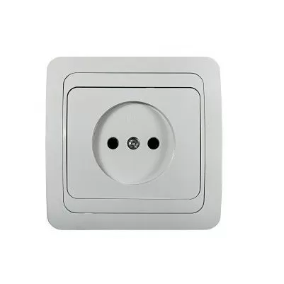 Розетка одинарная CLASSICO 2022 белая