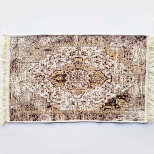 Коврик из хлопка 60*90 крем./беж. UK70139 Kilim Usak