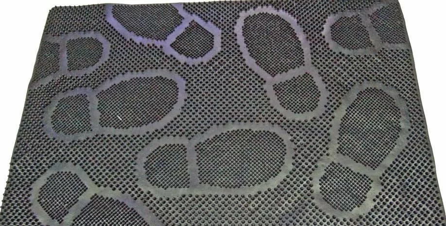 Коврик резиновый PIN MAT 45х75 (следы)