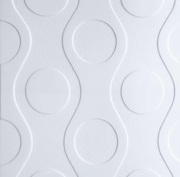 Плитка потолочная белая ламинированная Солид С-2073/34 (упак.136 шт.)