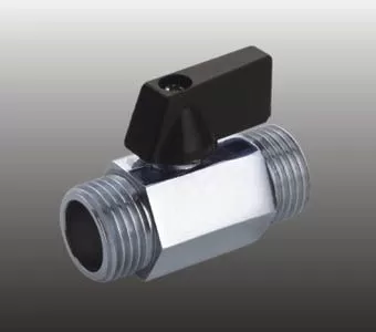 Мини-кран латун.никел. F 243.04 (FR 243 1/2MМ) Frap