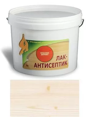 ЛАК-АНТИСЕПТИК деревозащитный состав цвет: бесцветный 9 л (уп.1 шт.)