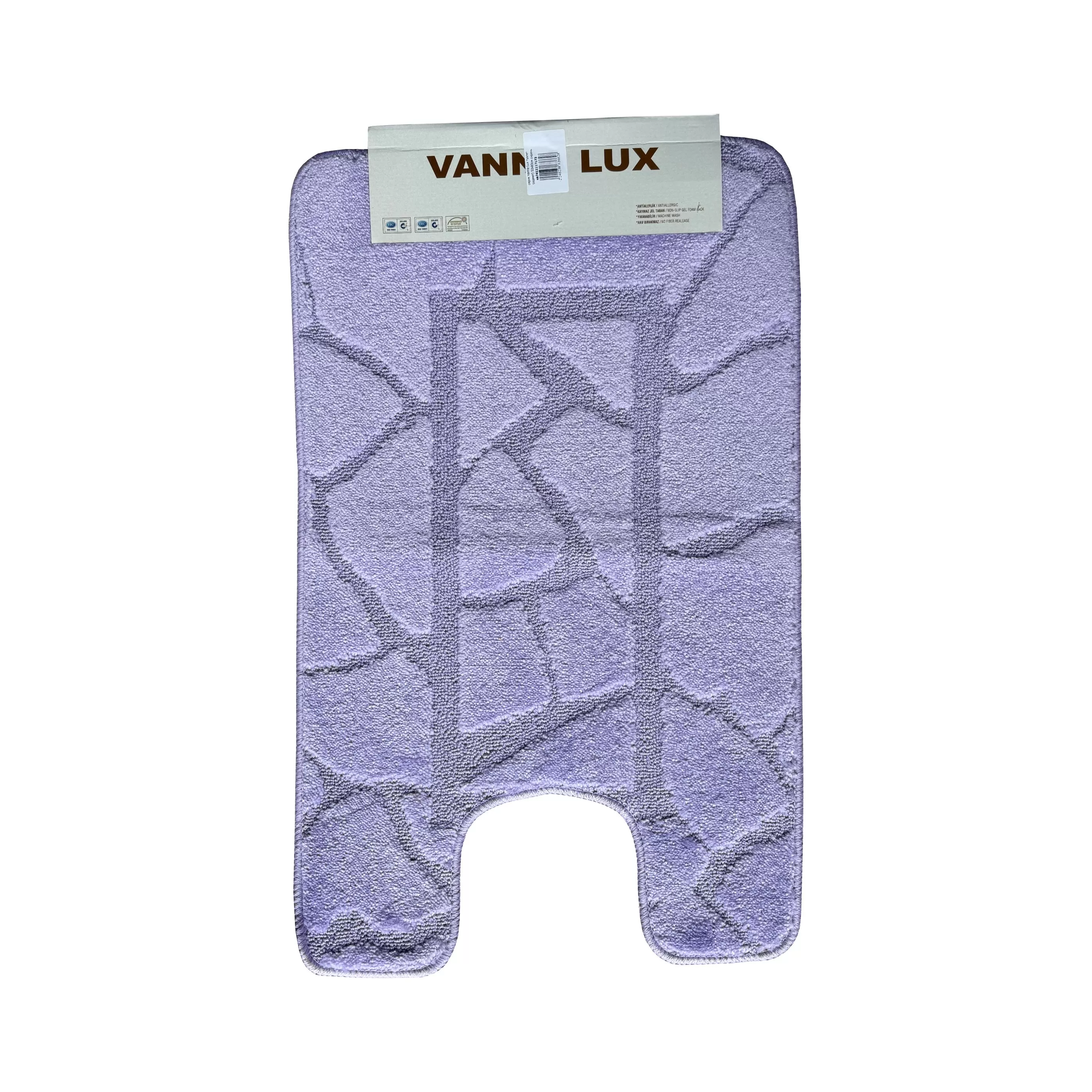 Коврик Vanna Lux туалет (1предмет) 50х80см сирень