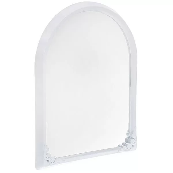 Зеркало для ванной в рамке белое, "Олимпия", упак. 3 шт.