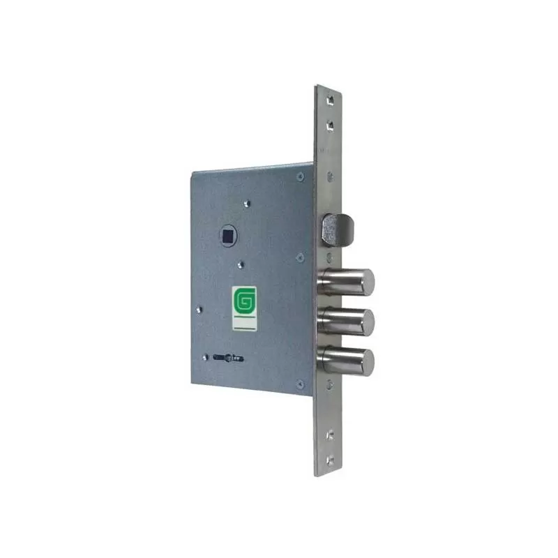 Замок врезной сувальдный с защёлкой ЗВ 30.11